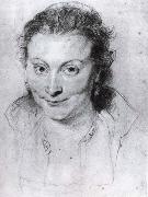 Peter Paul Rubens Portrait of Isabella Brant oil painting artist